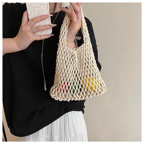 Handcrafted Macrame Tote Bag Bowlift