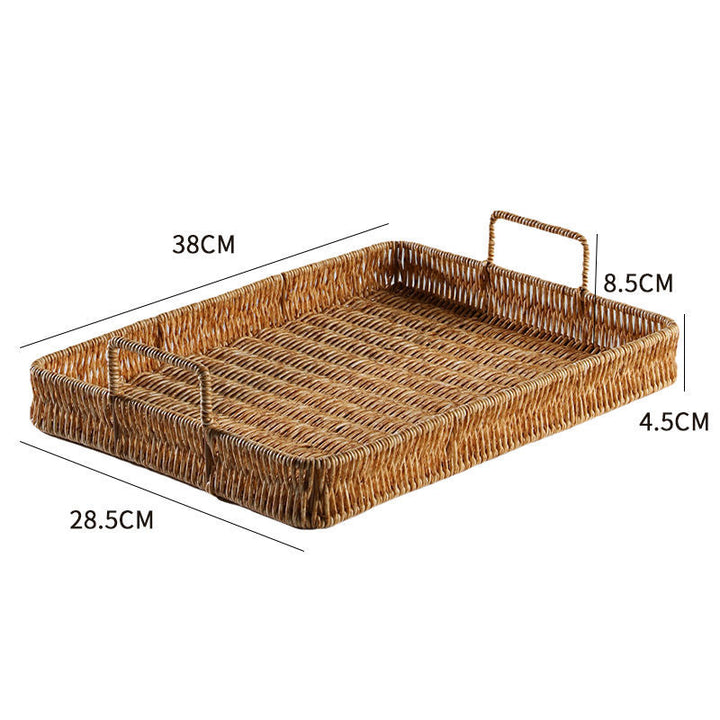 Versatile Woven Storage Tray Bowlift