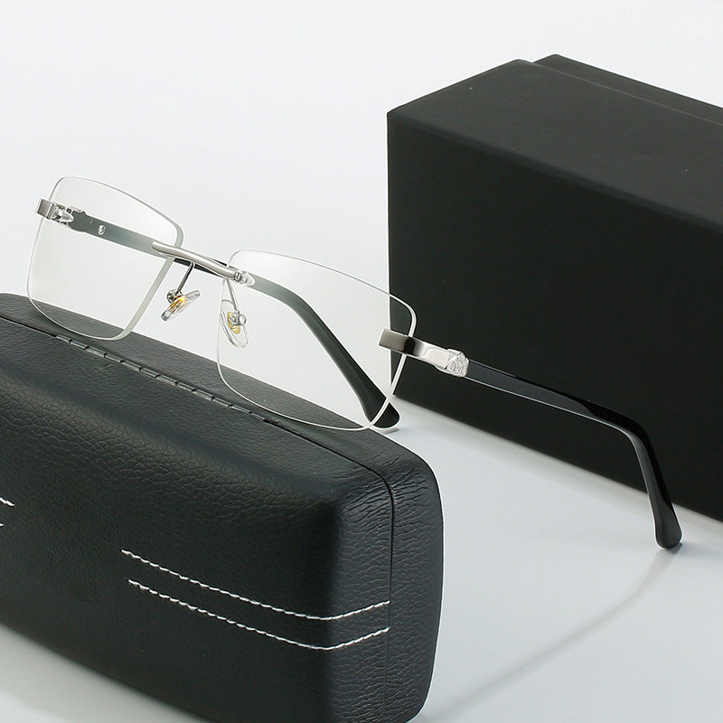 Ladies fashionable rectangular corrective glasses Bowlift