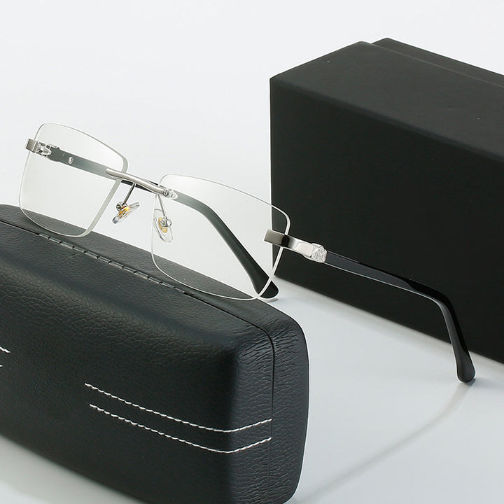 Ladies fashionable rectangular corrective glasses Bowlift