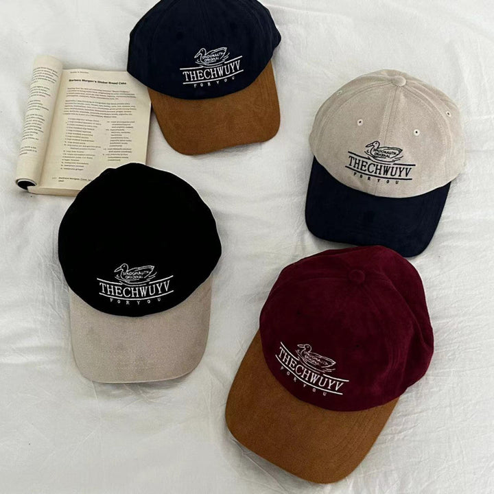 Women's Casual Velcro Closure Baseball Cap Bowlift