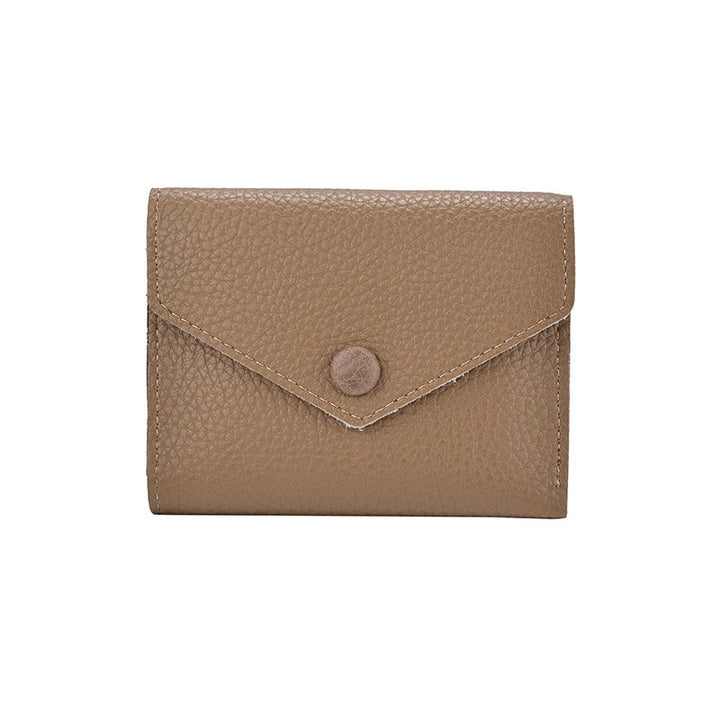Premium Textured Leather Coin Wallet Bowlift