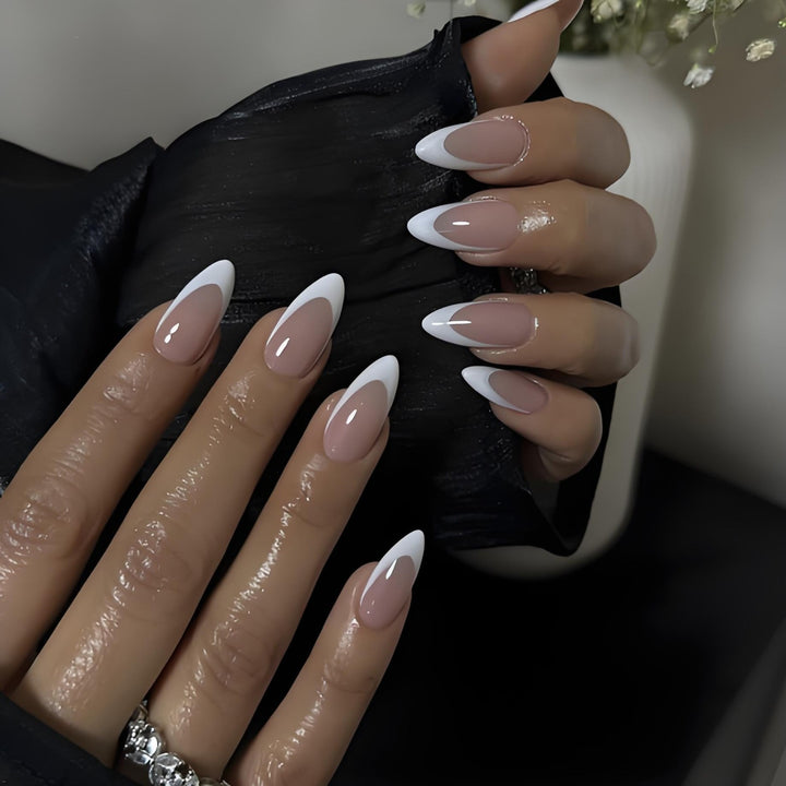 Elegant and Stylish French Design Nail Art Bowlift