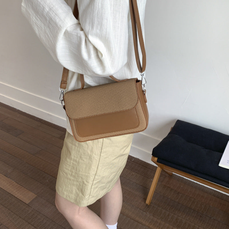 Chic Woven Crossbody Handbag Bowlift