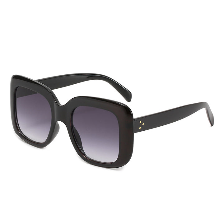 Women's oversized square sunglasses with high-quality plastic frame Bowlift