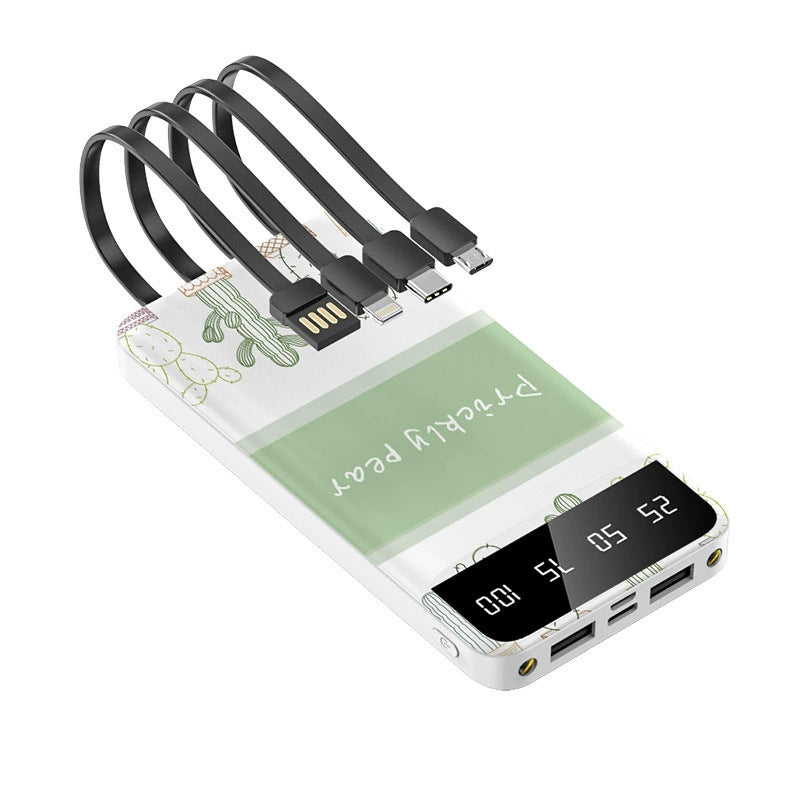 Multifunctional Powerbank with Integrated Cable Management Bowlift