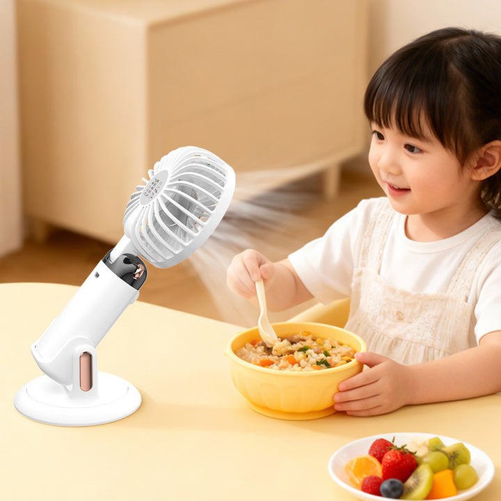 Unisex Portable Rechargeable Mini Mist Fan Bowlift
