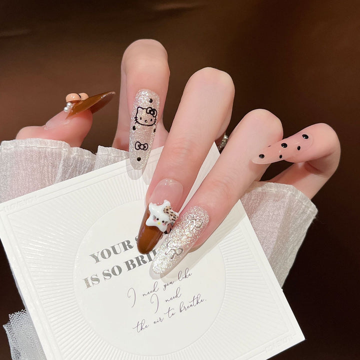 Decorative Nail Art Extensions Bowlift