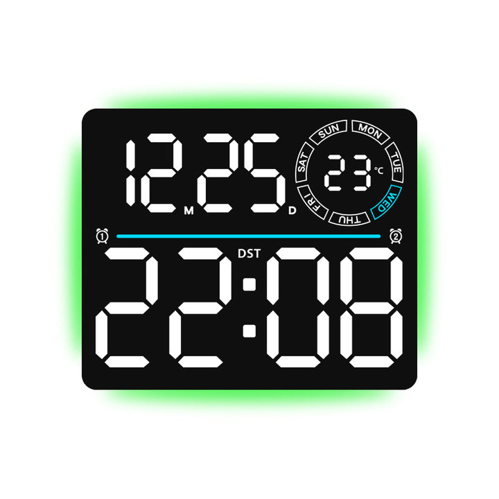 Digital Wall Clock Bowlift
