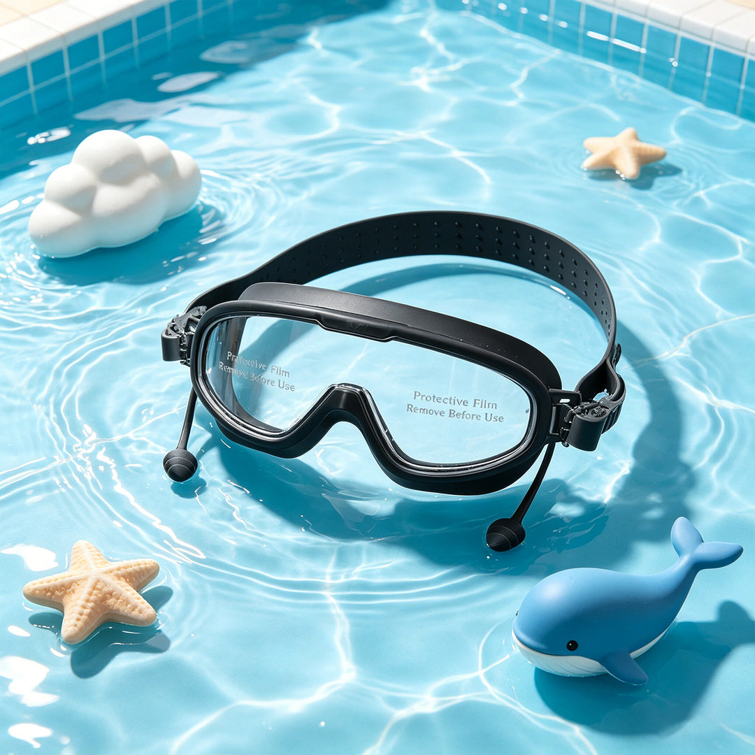 Children's Comfort-Fit Swim Goggles Bowlift