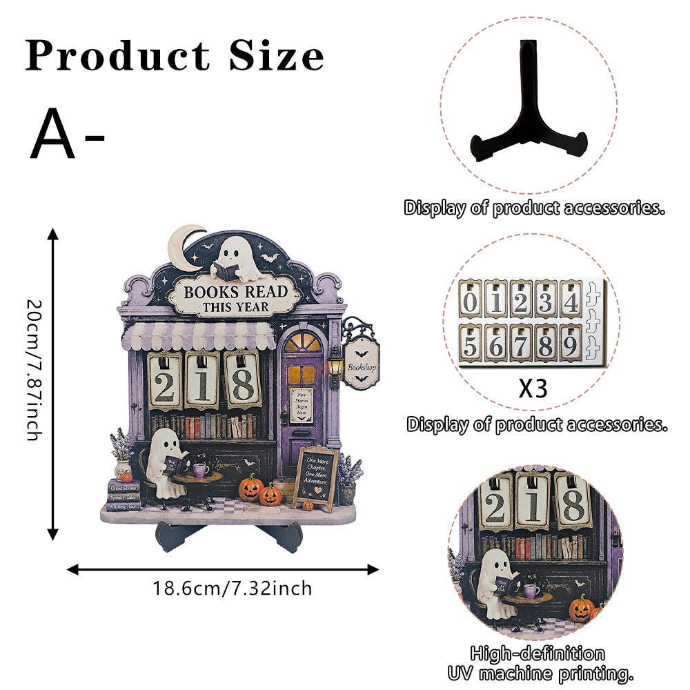 Decorative book counter Bowlift