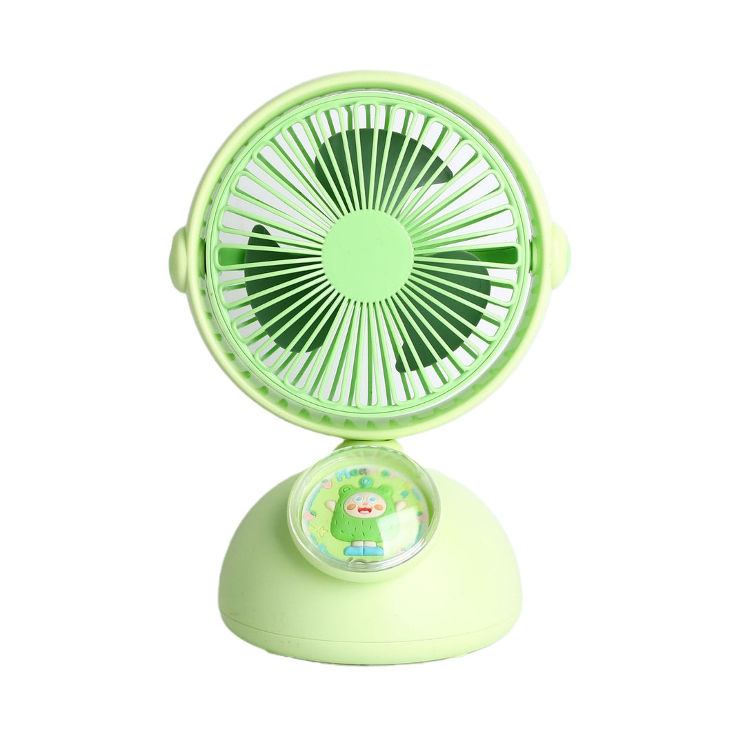Unisex Portable Mini Fan with Creative Design and Music Box Function Bowlift