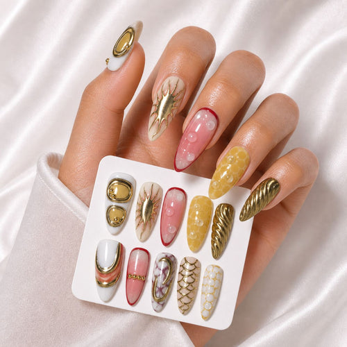 Premium 3D Nail Art Tips Bowlift