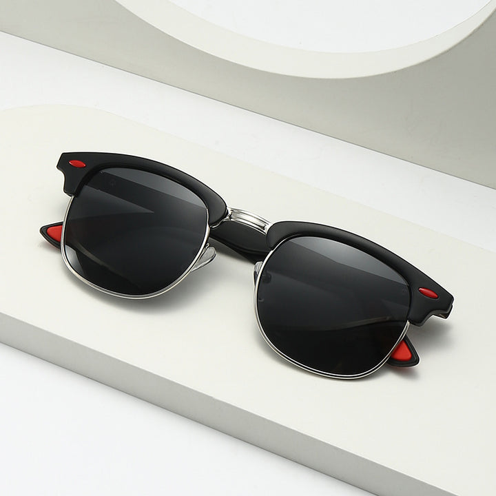 Women's stylish retro sunglasses with distinctive frame Bowlift
