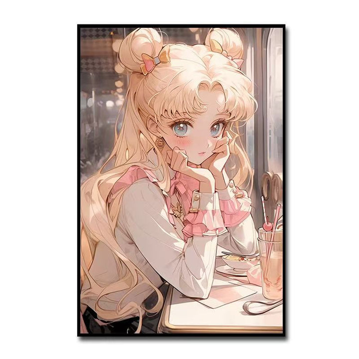 Fantasy Character Art Canvas Print Bowlift