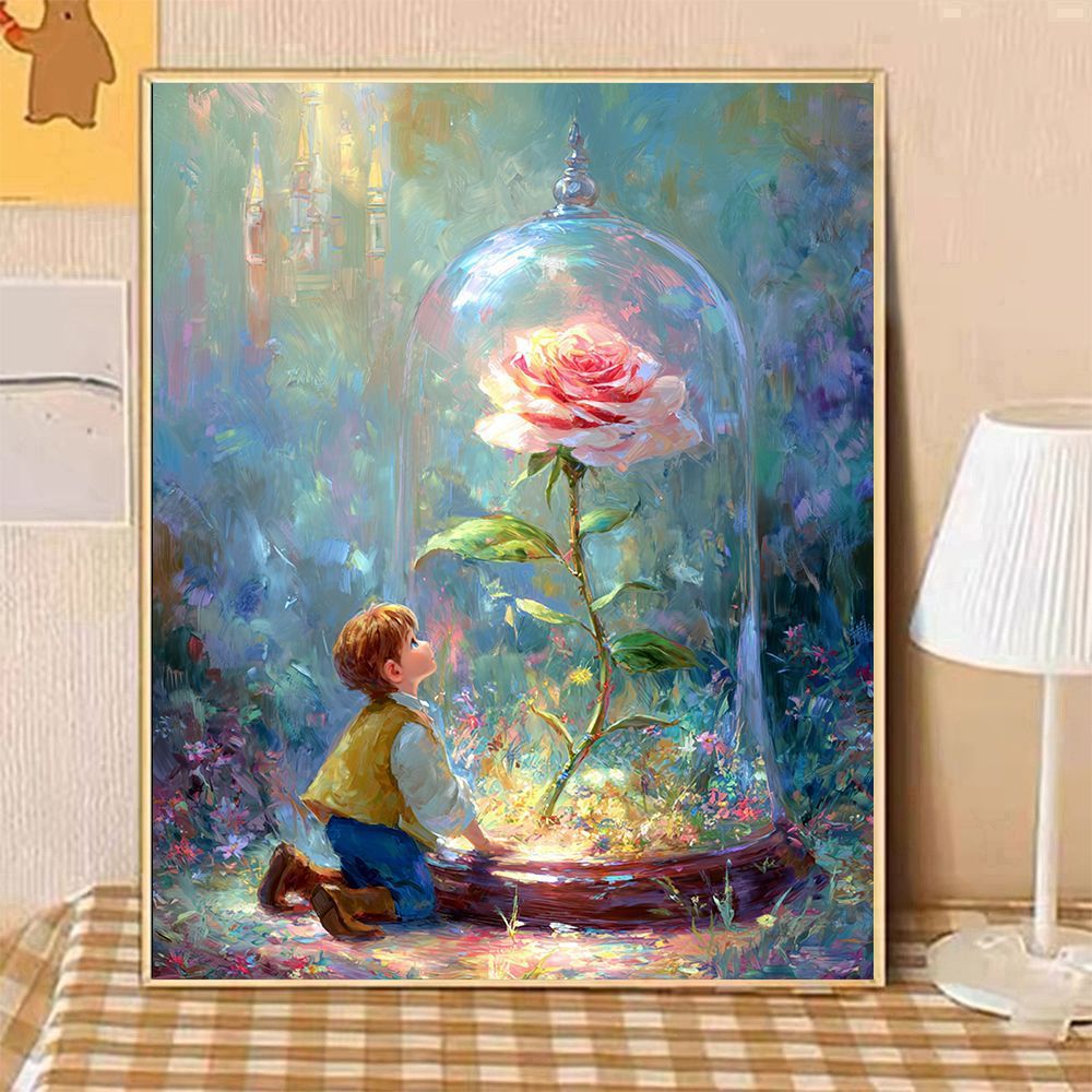 Enchanted Garden Fantasy Art Print Bowlift