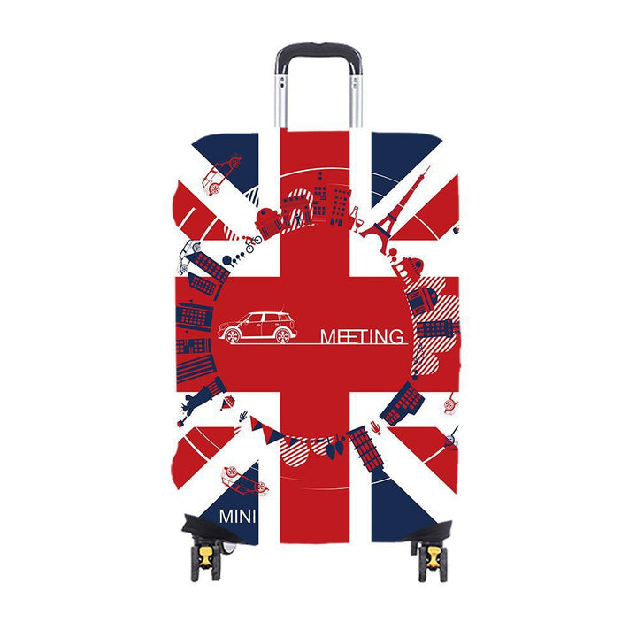 Hard Shell Travel Suitcase with Iconic British Design Bowlift
