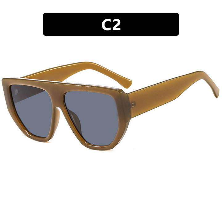Women's fashionable oversized sunglasses with innovative Bowlift frame