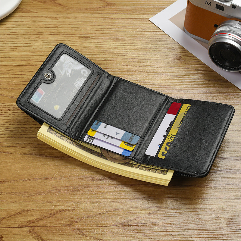 Bi-Fold Leather Card Holder Bowlift
