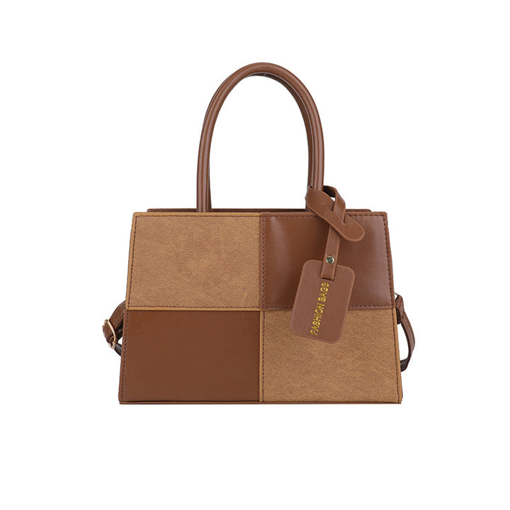 Geometric Structured Handbag Bowlift