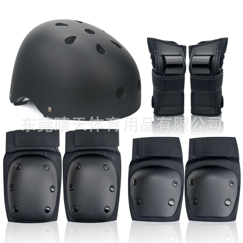 Safety Skating Helmet and Protective Gear Set Bowlift