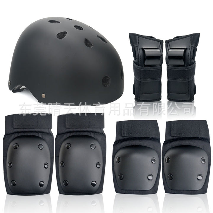 Safety Skating Helmet and Protective Gear Set Bowlift