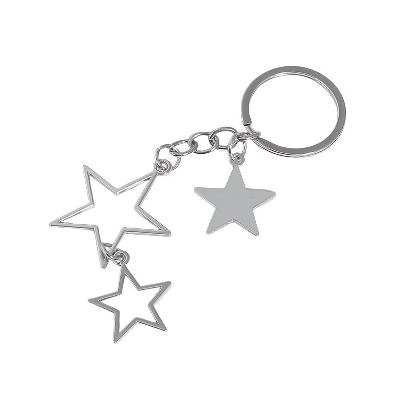 Keychain with Sparkling Stars Bowlift