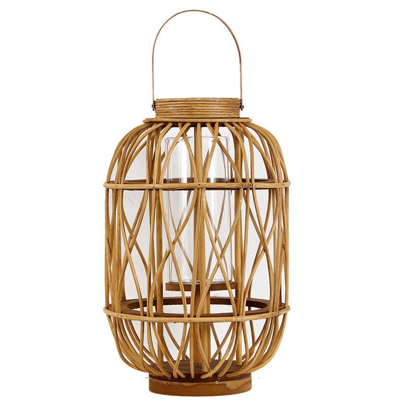 Elegant Handmade Lantern Made of Natural Materials Bowlift