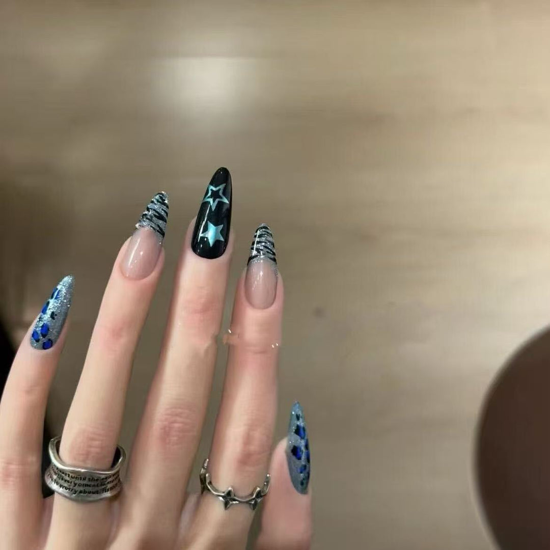 Glamorous Gel Nail Art Extensions Bowlift