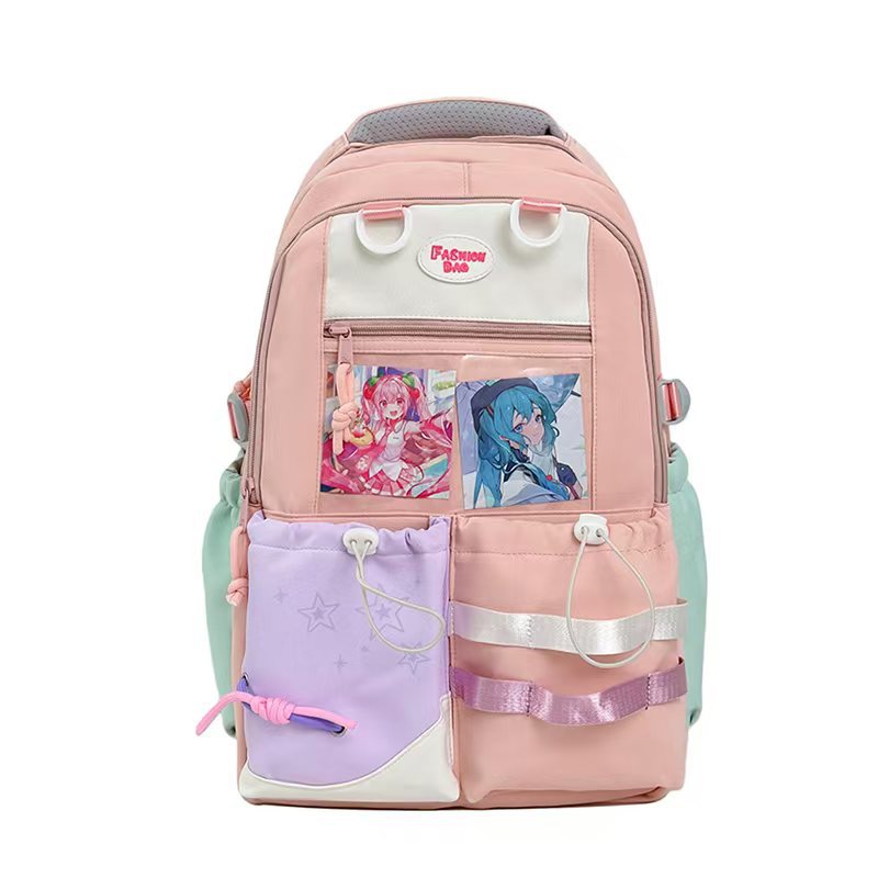 Graphic Illustration Multifunctional Backpack Bowlift