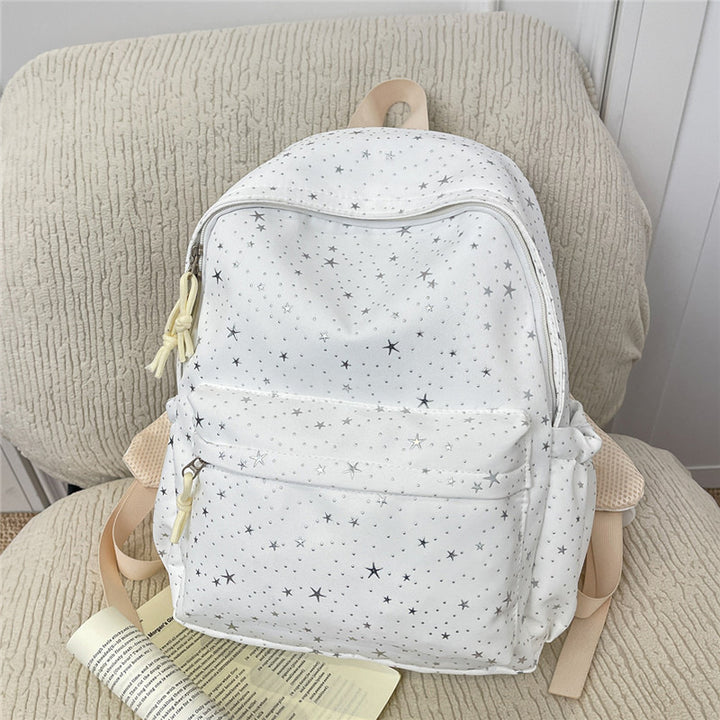 Star Patterned Lightweight Backpack