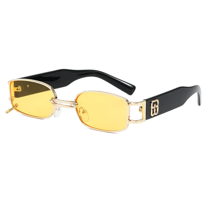 Fashionable sunglasses with unique rectangular frame Bowlift
