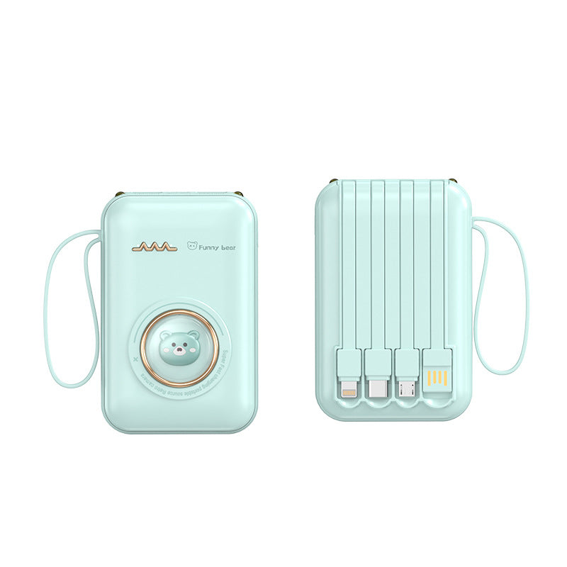 Powerbank with Cute Bear Design By Bowlift