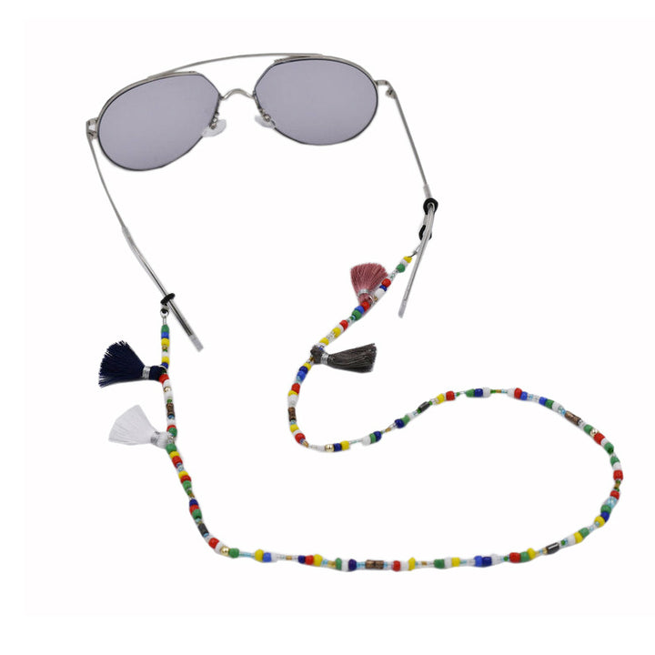 Colorful Beaded Eyewear Chain Bowlift