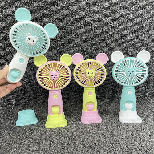 Unisex Handheld Fan with Creative Animal Design Bowlift