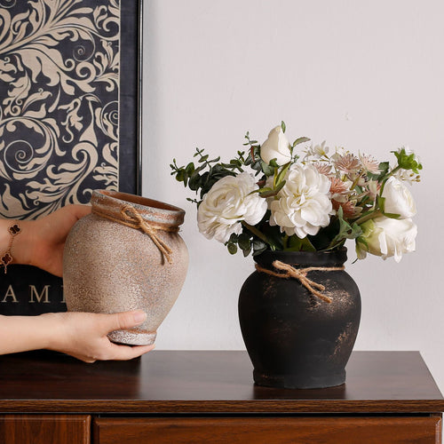 Rustic ceramic plant decoration Bowlift