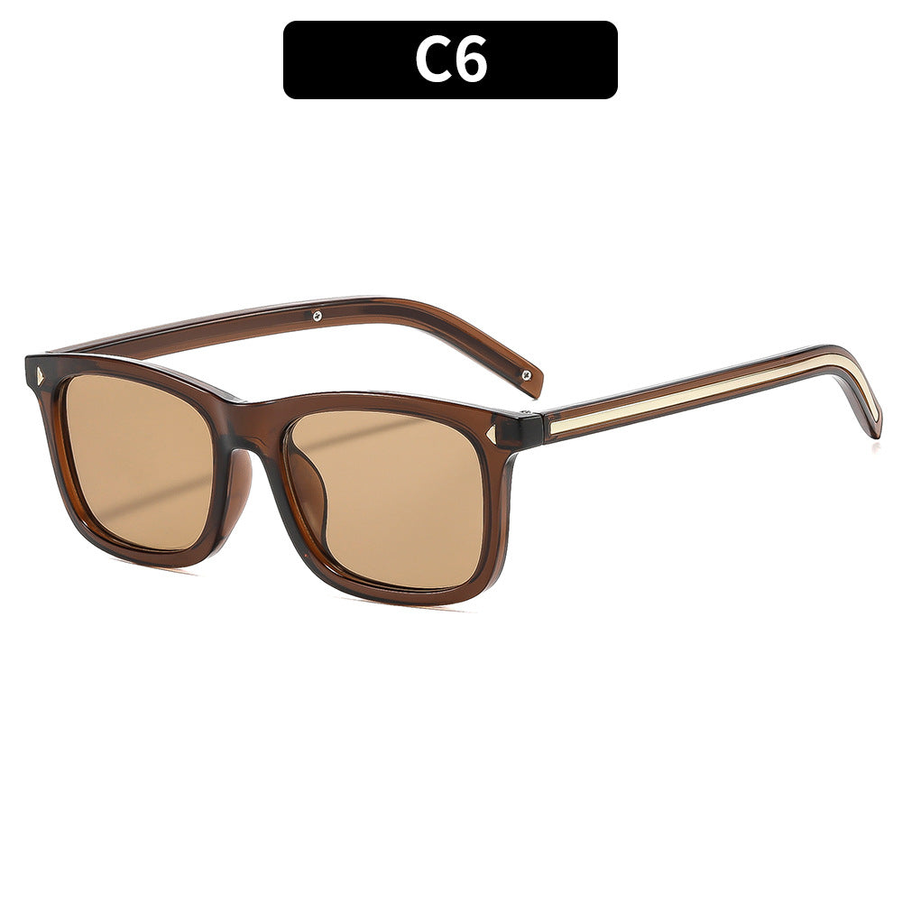Premium Retro Square Frame Sunglasses