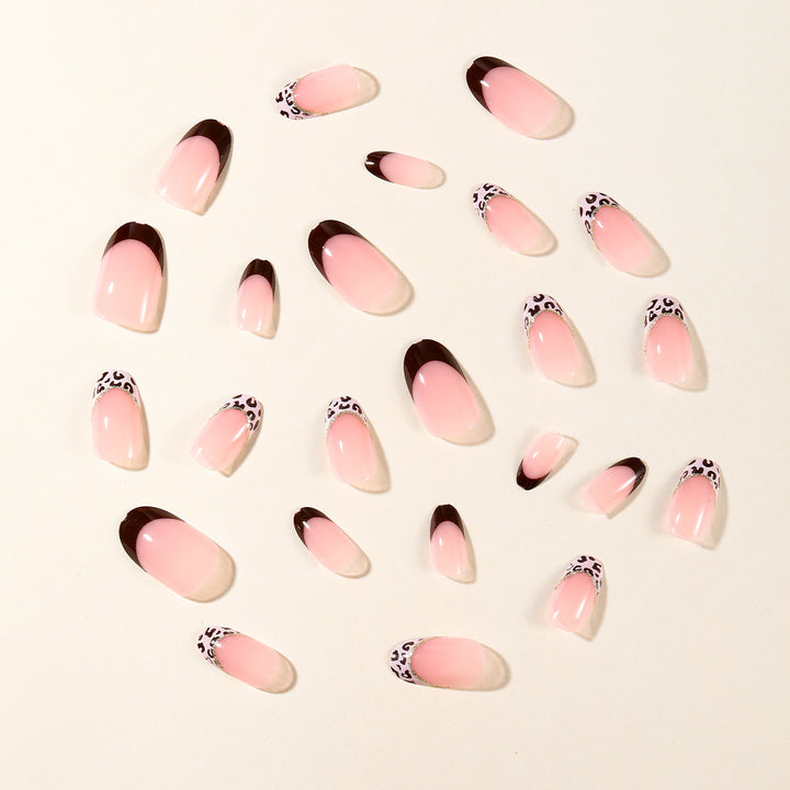 Stylish French Tip Nail Art Extensions Bowlift