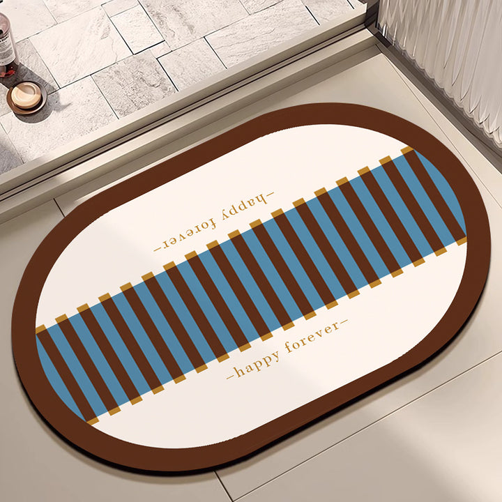 Cheerful Decorative Entrance Mat Bowlift