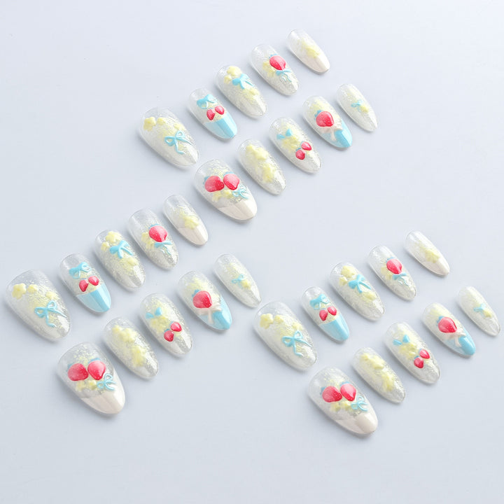 Decorative 3D Nail Art Set Bowlift