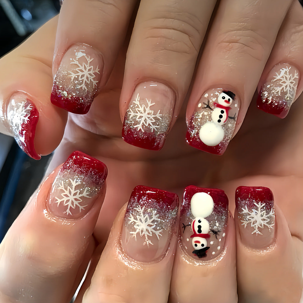 Festive Holiday Nail Art Set Bowlift
