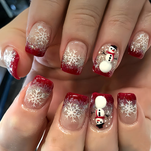 Festive Holiday Nail Art Set Bowlift