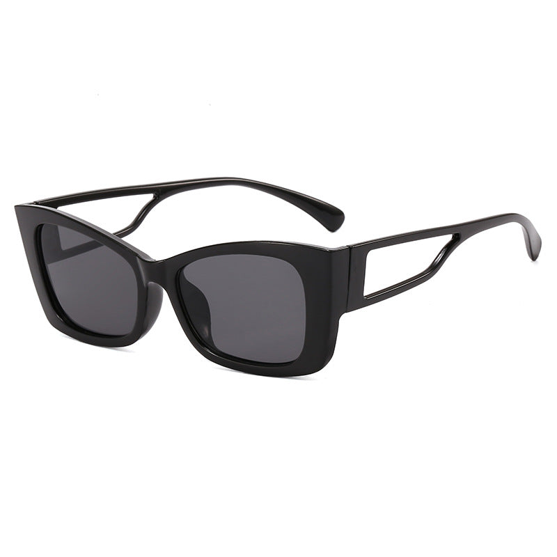 Ladies trendy geometric sunglasses with square frame Bowlift