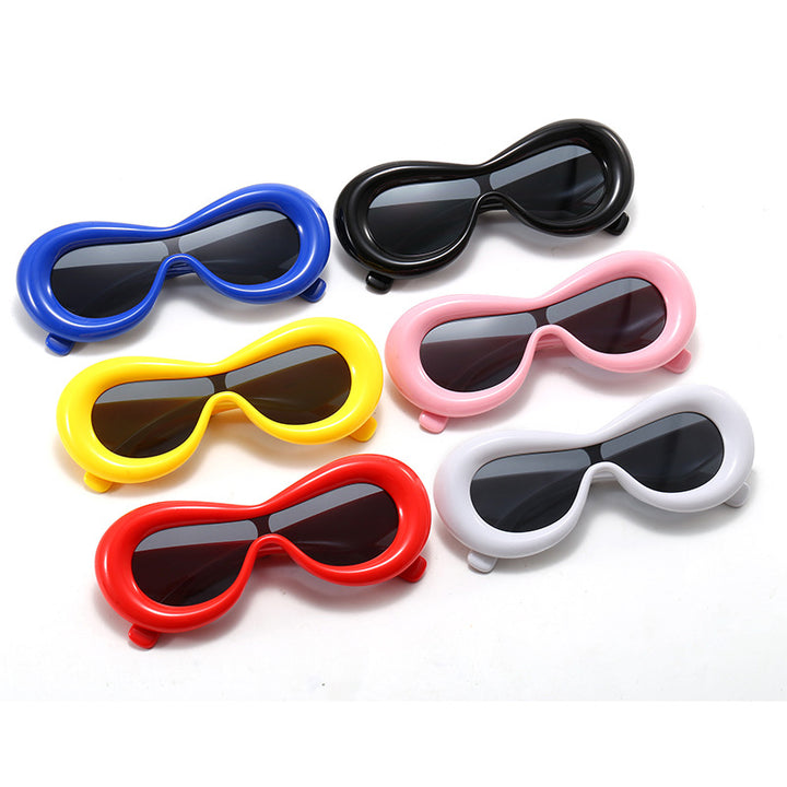Women futuristic design sunglasses Bowlift