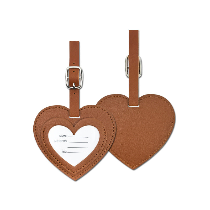 Heart-Shaped Luggage Tag Bowlift