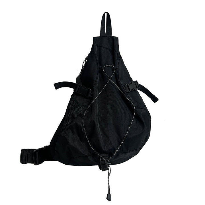 Sporty sling backpack with adjustable straps and practical organizer Bowlift