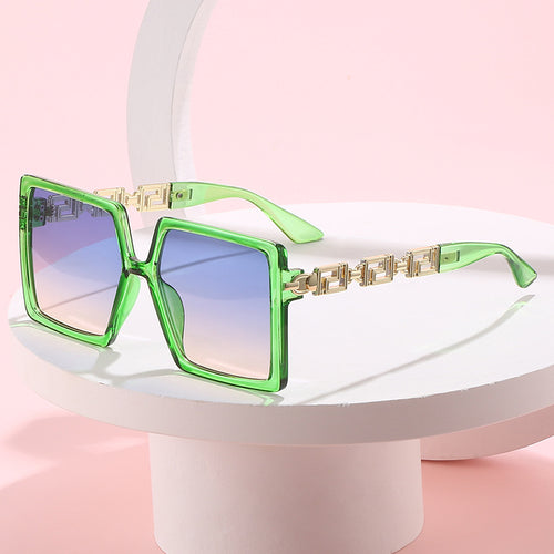 Ladies square sunglasses with luxurious accents Bowlift