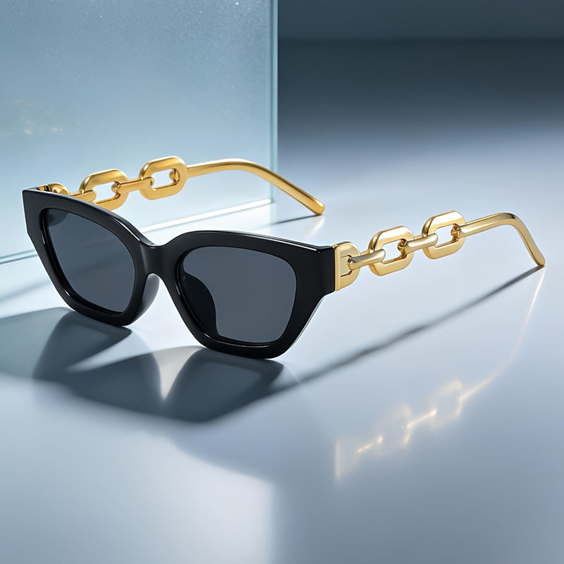 Trendy Retro Cat Eye Sunglasses Bowlift