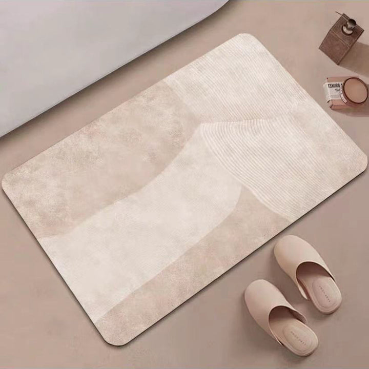 Unisex Stylish Geometric Pattern Bath Mat Bowlift
