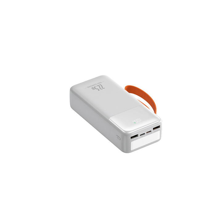 Portable power bank with integrated charging cable and fast charging function Bowlift